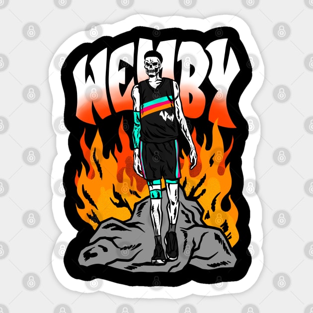 Wemby Sticker by lockdownmnl09